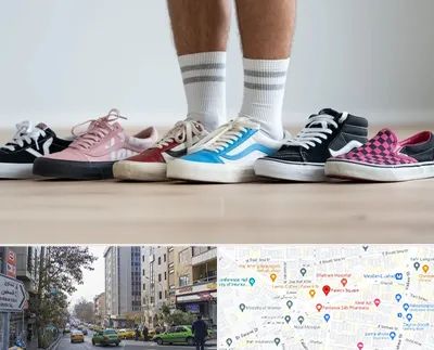 فروشگاه کفش ونس در فاطمی 