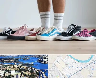 فروشگاه کفش ونس در کوروش اهواز 