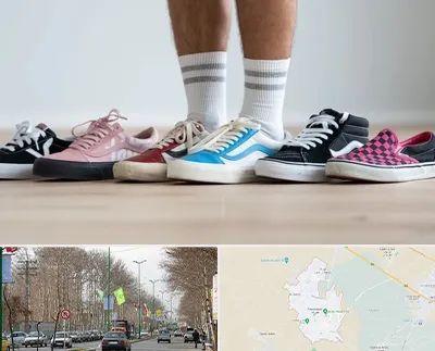 فروشگاه کفش ونس در نظرآباد کرج 