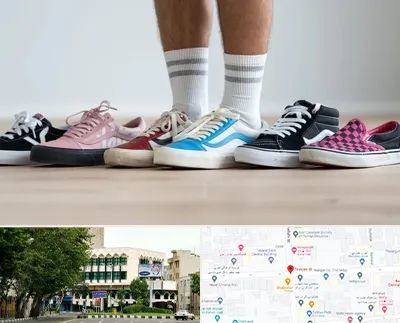 فروشگاه کفش ونس در طالقانی 