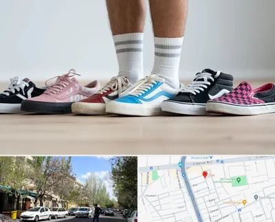 فروشگاه کفش ونس در کوی فیروز تبریز