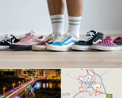 فروشگاه کفش ونس در سقز