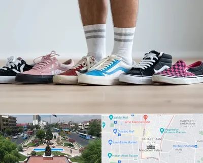 فروشگاه کفش ونس در بهارستان 