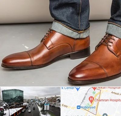 کفش سایز بزرگ مردانه در اقدسیه 