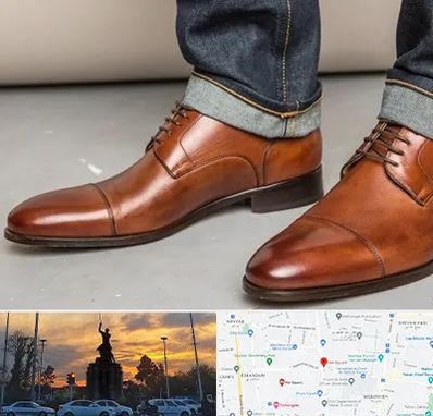 کفش سایز بزرگ مردانه در میدان حر 