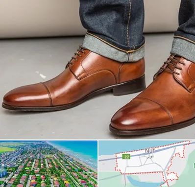 کفش سایز بزرگ مردانه در نور