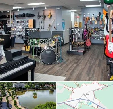 مرکز فروش ساز موسیقی در لنگرود