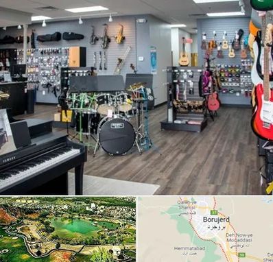مرکز فروش ساز موسیقی در بروجرد