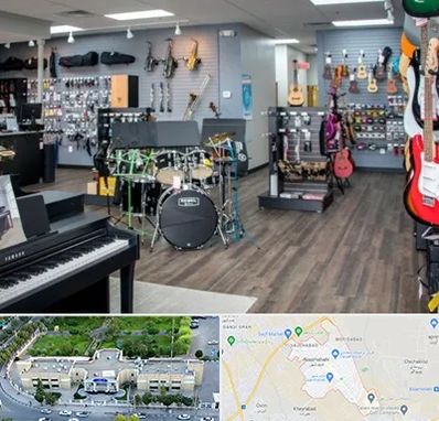 مرکز فروش ساز موسیقی در نسیم شهر