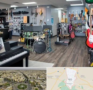 مرکز فروش ساز موسیقی در قزوین