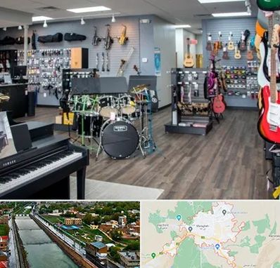 مرکز فروش ساز موسیقی در مراغه