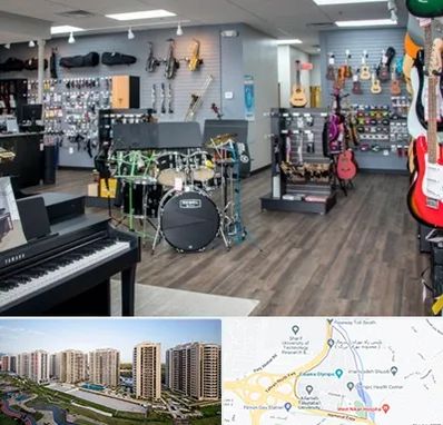 مرکز فروش ساز موسیقی در المپیک 