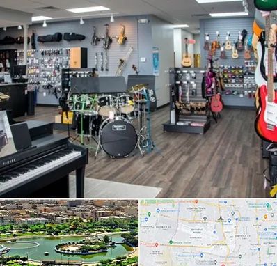 مرکز فروش ساز موسیقی در منطقه 9 تهران 