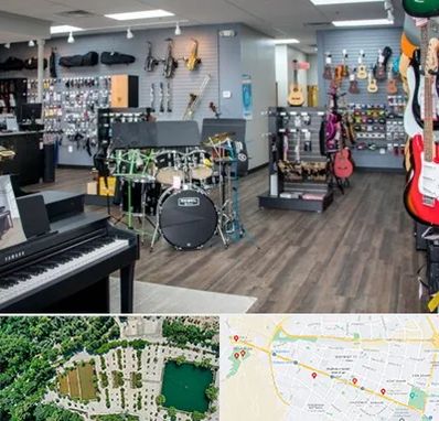 مرکز فروش ساز موسیقی در وکیل آباد مشهد 