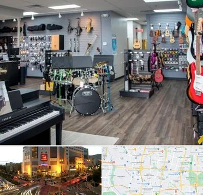 مرکز فروش ساز موسیقی در جنت آباد تهران 