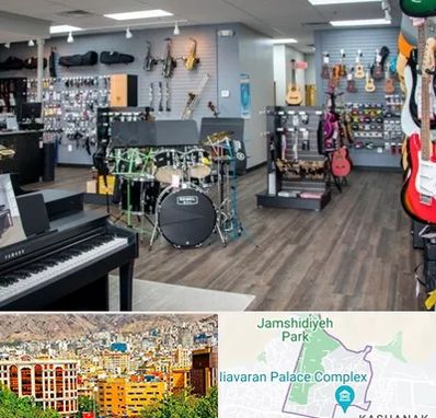 مرکز فروش ساز موسیقی در نیاوران 