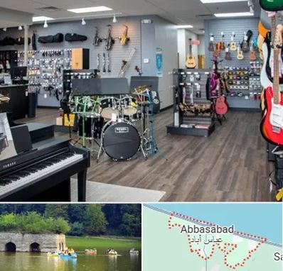 مرکز فروش ساز موسیقی در عباس آباد