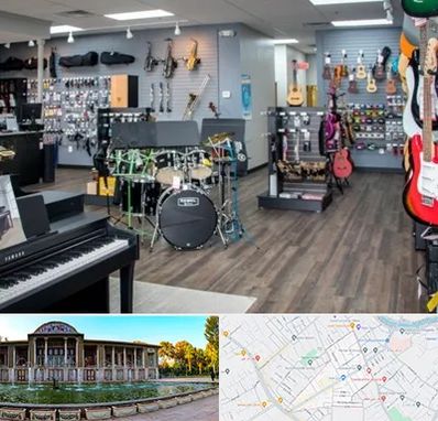 مرکز فروش ساز موسیقی در عفیف آباد شیراز