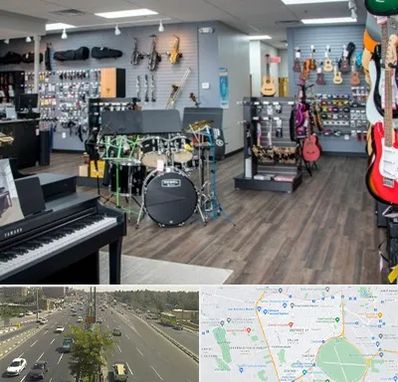 مرکز فروش ساز موسیقی در منطقه 17 تهران 