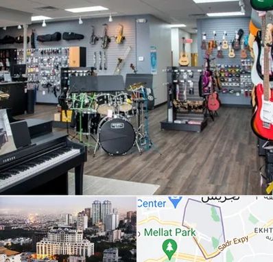 مرکز فروش ساز موسیقی در الهیه 