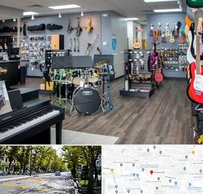 مرکز فروش ساز موسیقی در میرداماد