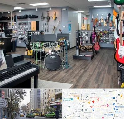 مرکز فروش ساز موسیقی در فاطمی 