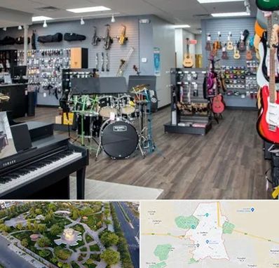 مرکز فروش ساز موسیقی در کاشمر