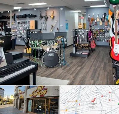 مرکز فروش ساز موسیقی در عطاران قم