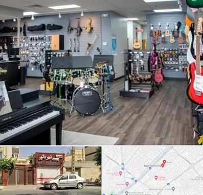مرکز فروش ساز موسیقی در باجک قم