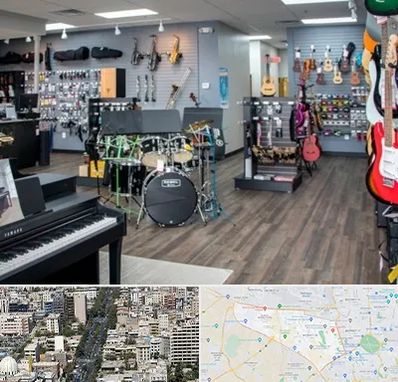 مرکز فروش ساز موسیقی در منطقه 18 تهران 