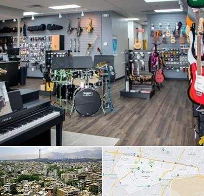 مرکز فروش ساز موسیقی در منطقه 8 تهران 