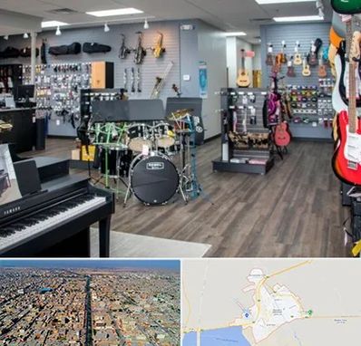 مرکز فروش ساز موسیقی در بندر ماهشهر