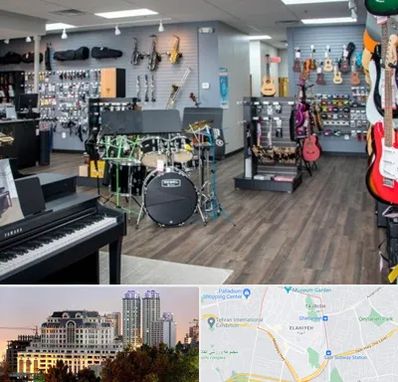 مرکز فروش ساز موسیقی در فرشته 