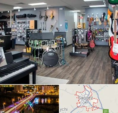 مرکز فروش ساز موسیقی در سقز