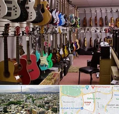 فروش ساز دست دوم در گیشا 