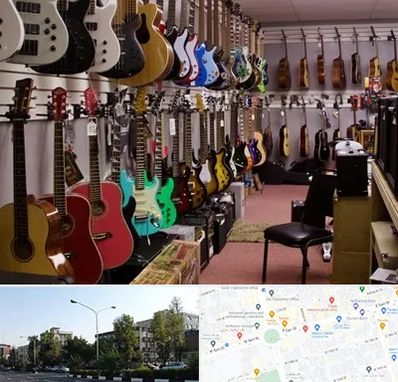 فروش ساز دست دوم در میدان کاج 