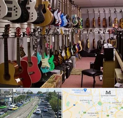 فروش ساز دست دوم در جنوب تهران 