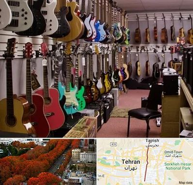 فروش ساز دست دوم در ولیعصر 