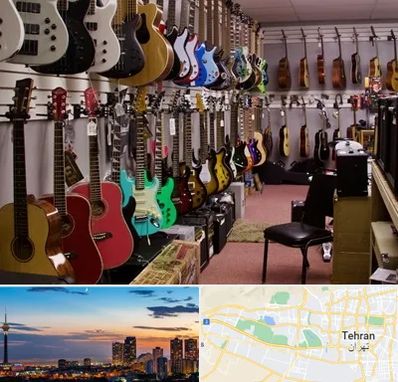 فروش ساز دست دوم در غرب تهران 
