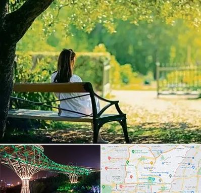 پارک بانوان در منطقه 3 تهران 