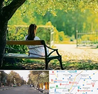 پارک بانوان در شریعتی 