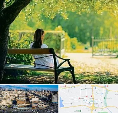 پارک بانوان در شهرک راه آهن 