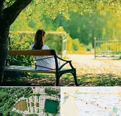 پارک بانوان در وکیل آباد مشهد 