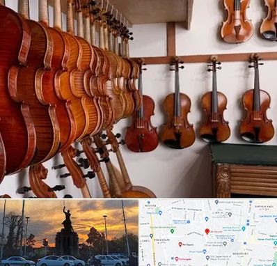 فروش ویولن در میدان حر 