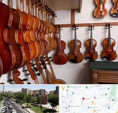 فروش ویولن در شهرک آزمایش 