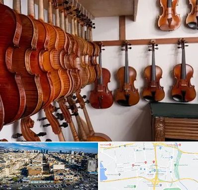 فروش ویولن در شهرک راه آهن 