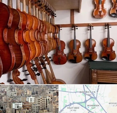 فروش ویولن در جنوب شرق تهران