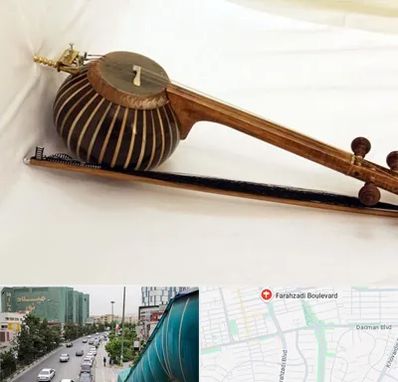 فروش کمانچه در بلوار فرحزادی