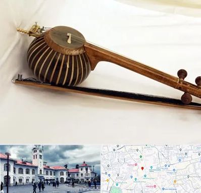 فروش کمانچه در میدان شهرداری رشت 