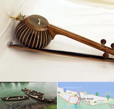 فروش کمانچه در بندر انزلی